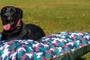 Imagem de Almofada para Cachorro Mabuu Pet - Camuflado Verde - Tamanho M