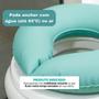 Imagem de Almofada para Cadeira de Banho Ortopédica p/ Assento Sanitário Higiênica Inflável Anti Escaras Impermeável para Idoso
