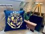 Imagem de Almofada Personalizada Harry Potter 40x40cm Original Hogwarts Aveludada Presente Criativo