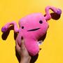 Imagem de Almofada Plush Uterus I Heart Guts Get a Womb 14 cm rosa