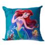 Imagem de Almofada Princesa Ariel A Pequena Sereia Aveludada 40x40cm Oficial Disney