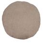 Imagem de Almofada redonda boucle  com refil caqui 43cm