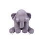 Imagem de Almofada Travesseiro Elefante Bebê Pelúcia Cinza 45cm Decora