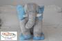 Imagem de Almofada travesseiro elefante gigante pelúcia macio bebê dormir 80 cm - dusol enxovais