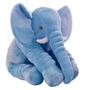 Imagem de Almofada Travesseiro Elefante Pelúcia Para Bebê Dormir 70cm - Cortex
