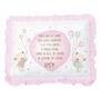 Imagem de Almofada Travesseiro Infantil Com Oração Estampado Com Babado 35x28 Papi Textil