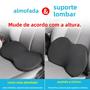 Imagem de Almofada Universal 2 em 1 para Carro - Suporte Lombar e Travesseiro Respirável