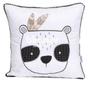 Imagem de Almofada Urso Panda Rique - Branco/Preto