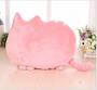 Imagem de Almofada Wokex Cartoon Chubby Cat com almofada traseira 30x40cm rosa