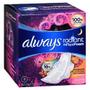 Imagem de Almofadas Always Radiant Overnight com Flexi-Wings - Fluxo Leve, 10 Unidades (Pacote com 2)