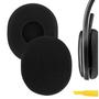 Imagem de Almofadas de ouvido Logitech H800 Fones de ouvido Geekria QuickFit Foam (pretas)