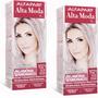 Imagem de Alta Moda Alfaparf kit c/2 Tonalizante 1021 Louro Extra Claro Irisé 120g