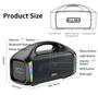 Imagem de Alto-falante Bluetooth 5.3 TRIBIT STORMBOX BLAST XBASS SOM STÉREO
