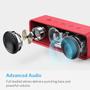 Imagem de Alto-falante Bluetooth Anker Soundcore Portátil Vermelho 10W 24h