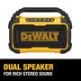 Imagem de Alto-falante Bluetooth DEWALT 20V MAX DCR010 - Alcance de 100 Pés