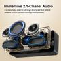 Imagem de Alto-falante Bluetooth DOSS SoundBox XL com subwoofer 32W Loud Sou