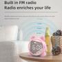 Imagem de Alto-Falante Bluetooth Portátil com Despertador e Display - Conexão BT 5.0
