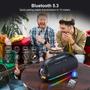 Imagem de Alto-falante Bluetooth Portátil HWWR com Sistema de PA e 2 Microfones
