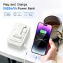 Imagem de Alto-Falante Bluetooth TechGlow com Suporte para Celular e Power Bank