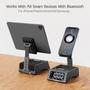 Imagem de Alto-Falante Bluetooth TechGlow com Suporte para Telefone e Estação de Carregamento