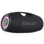 Imagem de Alto-falante Bluetooth ZEALOT 120W sem fio com baixo estrondoso preto