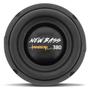 Imagem de Alto Falante Subwoofer Magnum New Bass 12" 380W RMS 4 4+4 Ohms Bobina Simples Bobina Dupla Preto