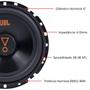 Imagem de Alto Falantes 6 Polegadas JBL Kit Duas Vias 62VMS80 160W RMS