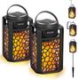 Imagem de Alto-Falantes Bluetooth 5.1 Nunet com LED Flame - 10W TWS (2 Unidades)