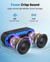 Imagem de Alto-Falantes Bluetooth LENRUE Portátil à Prova D'Água - TWS 24h - Preto