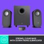 Imagem de Alto-Falantes Logitech Z407 com Bluetooth e Subwoofer - Som de Alta Qualidade