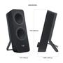 Imagem de Alto-falantes para computador Logitech Z207 2.0 Stereo com Bluetooth