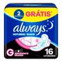 Imagem de Always absorvente noturno suave g com abas de 16 unidades 