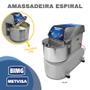 Imagem de Amassadeira  Espiral Industrial 60 Kg Para Massa De Pão - Ae60220t -  Metvisa - 220volts  Trifasica