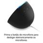 Imagem de Amazon Echo Pop Preto com IA Alexa Assistente 