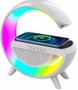 Imagem de Ambiente Conectado: Luminária G Speaker Smart em LED RGB Branco