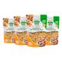 Imagem de Amendoim Runner 100% Natural Cru Com Pele Sem Casca Kit 4 Sem Conservantes 100g
