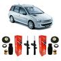 Imagem de Amortecedores + Kit Batente Peugeot 206 1.0 Sw 2001 A 2010