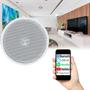 Imagem de Amplificador Bluetooth Som Ambiente + 3 Caixas Teto Embutir