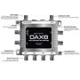 Imagem de Amplificador de Distribuição de Antenas de TV Direct DAX - 8 Saídas