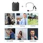 Imagem de Amplificador de Voz Portátil Giecy 30W com Bluetooth e Microfone