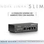 Imagem de Amplificador Receiver de Som Ambiente Frahm Slim 1000 APP G2 40W RMS Bluetooth, RCA, USB, Cartão SD, Rádio FM - 31841