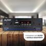 Imagem de Amplificador Receiver Som Ambiente Bluetooth 120w USB Aux 4ch Leson - 2AMP000PH