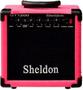 Imagem de Amplificador Sheldon Gt1200 Guitarra 15W Rosa + Acessórios