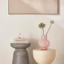 Imagem de Ampulheta de vidro com areia off white M 3 minutos Mart 4x8
