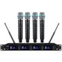 Imagem de AMW AU4000 v2 Microfone Sem Fio 4 Canais UHF Digital + Case