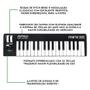 Imagem de AMW Mini 32 Black Teclado Controlador Midi