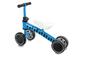 Imagem de Andador Bebe Carrinho Infantil de Equilíbrio Azul 4 Rodas Sem Pedal até 24Kg Multmaxx