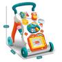 Imagem de Andador de Bebê Infantil Menino Com Teclado Musical Brinquedo Educativo
