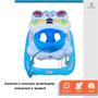 Imagem de Andador de Bebê Infantil Musical Recreativo Brinquedos Interativos Som Assento Ajustável Compacto Animais
