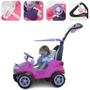 Imagem de Andador de Passeio para Bebe Biemme Push Baby Easy Ride Rosa